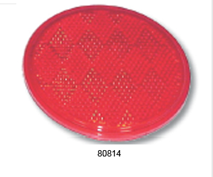 3” Round Reflector with Adhesive Back