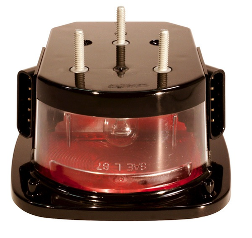 Three-Stud Metri-Pack Stop Tail Turn Light With Double Connector Universal Tail Light