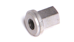 Fastener Hardware  Battery Stud Nut, 3/8"-16, S/S, Pk 2