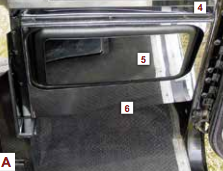 Passenger Kick Panel Trim fits Freightliner Classic/FLD