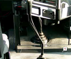 Lower Fuse Door Trim Stainless Steel fits Freightliner Clasic/Fld