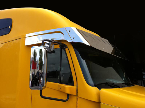 Visor Extension fits Freightliner Century/Columbia/Coronado (For Visors With 2 Hole Mounting) (sold in pairs)