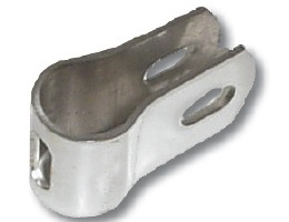 Mirror Arm U-Shape Clamp Stainless Steel 5/8" x 3/8"