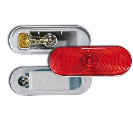 Oval Male-Pin Torsion Mount Iii Stop / Tail /Turn Lamp
