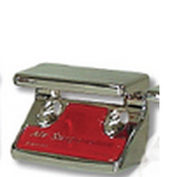 Chrome Plastic Switch Guard W/Red Axle Differential fits Freightliner