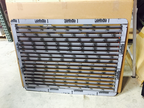Grille Fits Mack CH Louvered Style 31' X 41" S.Steel