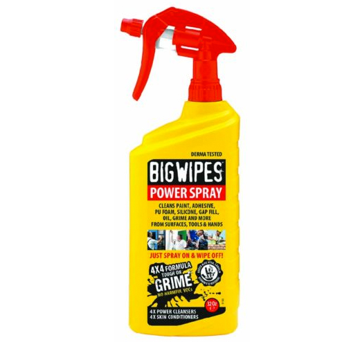 Big Wipes Heavy Duty Power Spray 32 Oz Degreaser