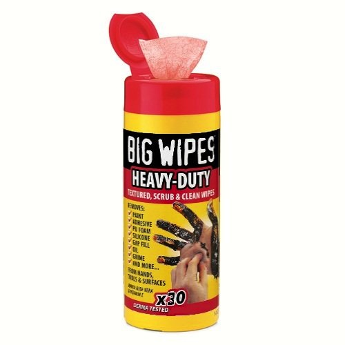 Big Wipes Heavy Duty 30’Wipes Per Tube Clean Wipe