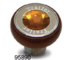 Trailer Air Valve (Rosewood with Crystal Amber)