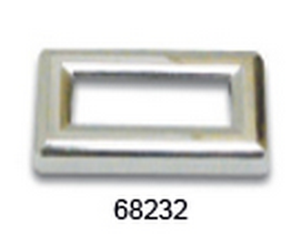 Switch Label Bezel Cover Fits Kenworth W Set 6 Chrome Plastic