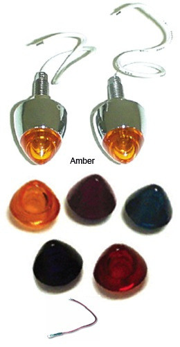 Lighted Bullet Fastener Set Incandescent