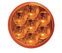 2-1/2" Pearl LED Marker Light Red-red