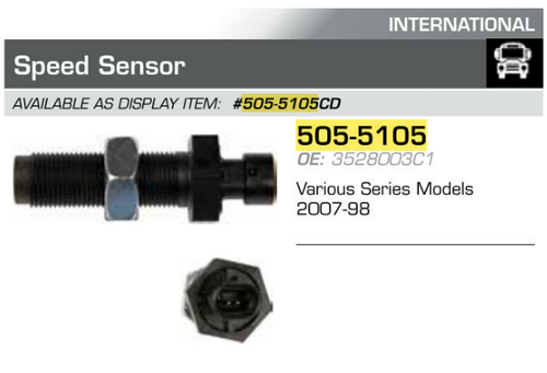 Sensor fits International Speed