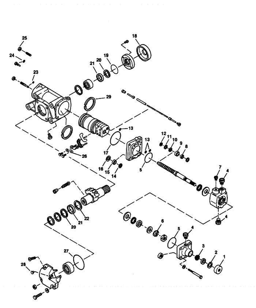 Power Steering Kit, Apl HF54 S-4033