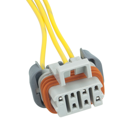 Gray Connector/Pigtail, Fits Columbia Headlight