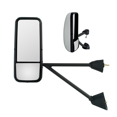 Complete Mirror with Arm fits Kenworth T600, T660, T800