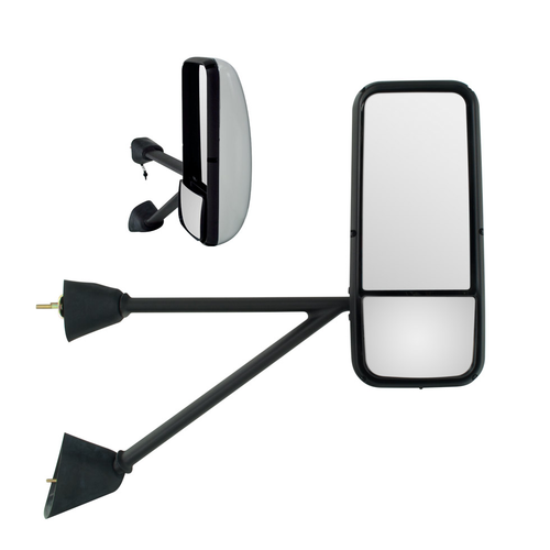 Complete Mirror with Arm fits Kenworth T600, T660, T800