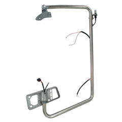 Mirror Door Mount Bracket Stainless Steel fits Freightliner Columbia/Century/Coronado