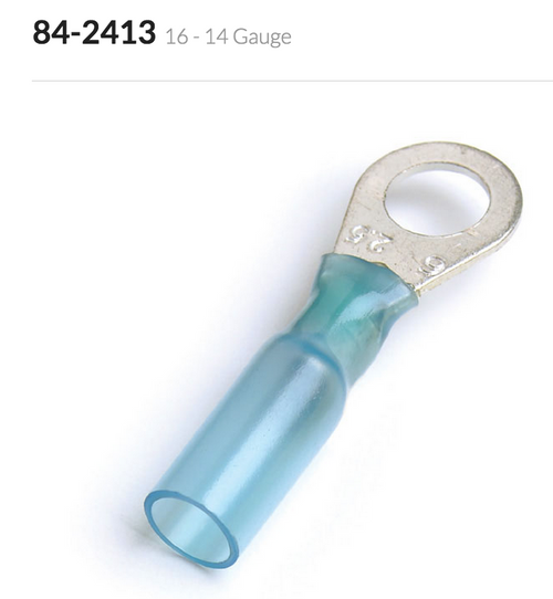Grote Heat Shrinkable Ring Terminal 16 - 14 Gauge