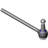 Atro Torque Rod 27” Two-Piece Male End fits, Freightliner, International, and Volvo