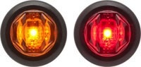 Red Identification Light Bar, Black Molded Base, 2-Wire