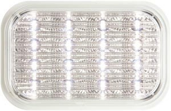 Clear Back-Up Light, Recessed Mount, Standard 2-Pin Connection, 12V