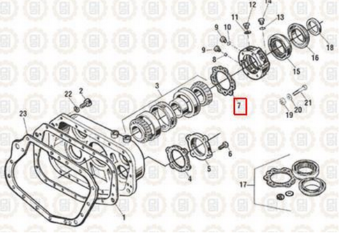 Gasket Fuller Transmission application