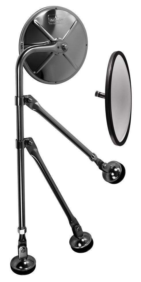 Mirror Tripod Fender System Stainless Steel