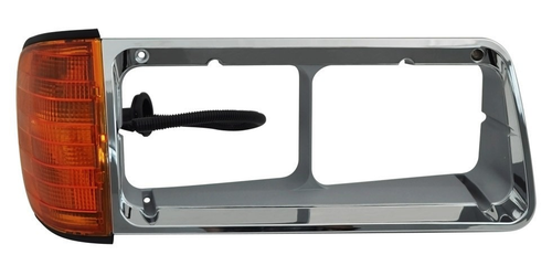 Headlights Bezels fits Freightliner FLD120 with Signal Light Attached