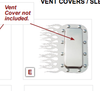 Dimpled Vent Trim Surround with Flames fits Peterbilt