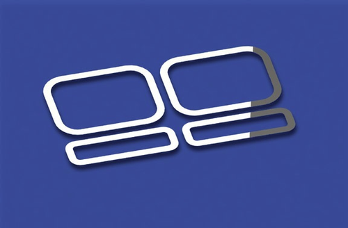 Door Handle & Logo Trim fits Freightliner Columbia, Century, Classic, Fld Stainless 304 (Pair)