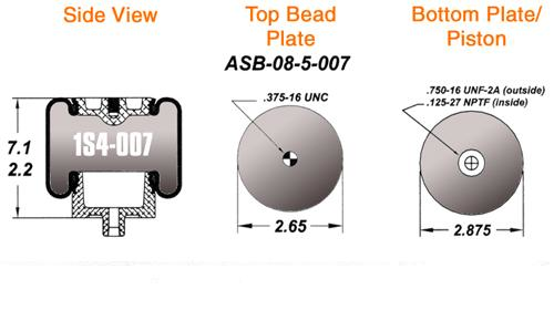 Goodyear Air Spring Sleeve Style Airbag