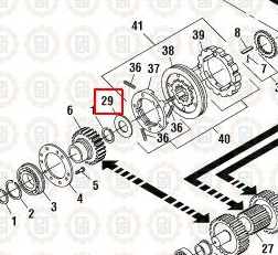 Washer 2.062 in I.D. x 3.05 in O.D. x 0.25 in Thick 52.37 mm I.D. x 77.47 mm O.D. x 6.35 mm Thick Hardened (Ground)