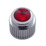 A/C Control Dial Knob - Red Diamond
