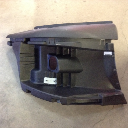 Plastic Bumper Reinforcement ( FL Cascadia 2008-2017 ) Fog Light Hole - Driver