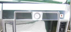 Above Glove Box & Top Of Passenger'S Side Dash Trim fits Freightliner Classic, Fld