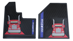 Floor Mat Pb 379 Red Truck (Set)