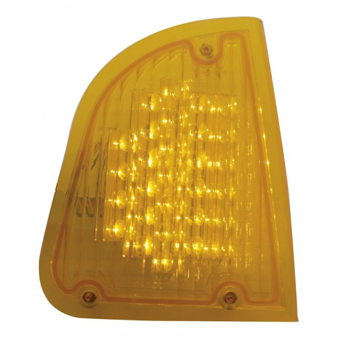 29 LED Turn Signal Light - Amber LED / Amber Lens fits Kenworth T300, T330, T600