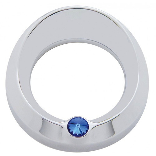 Signature Speed/Tachometer Gauge Cover W/ Visor - Blue Diamond fits Freightliner/fits Peterbilt