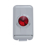 Switch Plug Cover For Volvo - Red Crystal (2-Pack)