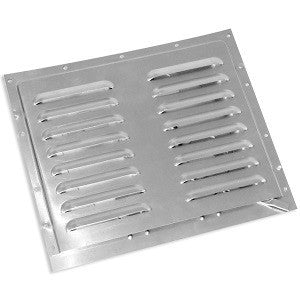 Tramec Sloan Aluminum Trailer Vent Louvered, 10.5" x 12.5", Adjustable