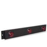 Low Profile Lightning Id Bar 1 1/4" Round Red P2PC CM Maxxima