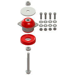 Atro Engine/Transmission Mount Assy, High Temp with ISL-G on the Mack MRU chassis