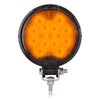 15 LED Round Light Weight Composite Amber Work Light by Maxxima