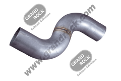 Double 90 Elbow 5" Exhaust S-Pipe Fits Peterbilt