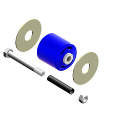 Atro Pivot Bushing Kit Length: 6 3/4”, Inner Diameter: 1 1/8”, Outside Diameter: 5 7/8”, Misc: Bolt: 1 1/8"