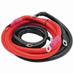 PowerDrive® - 1500 Watt Power Inverter Installation Kit 60” RED ,36” Black