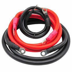 PowerDrive® - 1500 Watt Power Inverter Installation Kit 60” RED ,36” Black