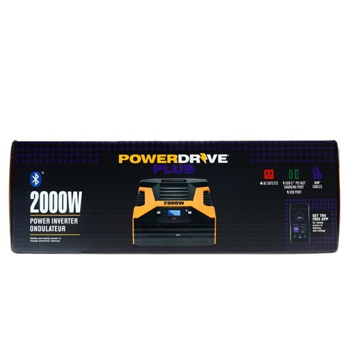 2000 Watt Powerdrive Inverter Wireless Remote