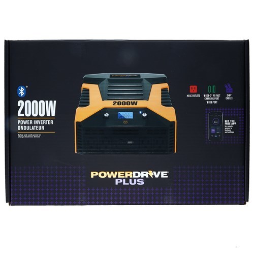 2000 Watt Powerdrive Inverter Wireless Remote